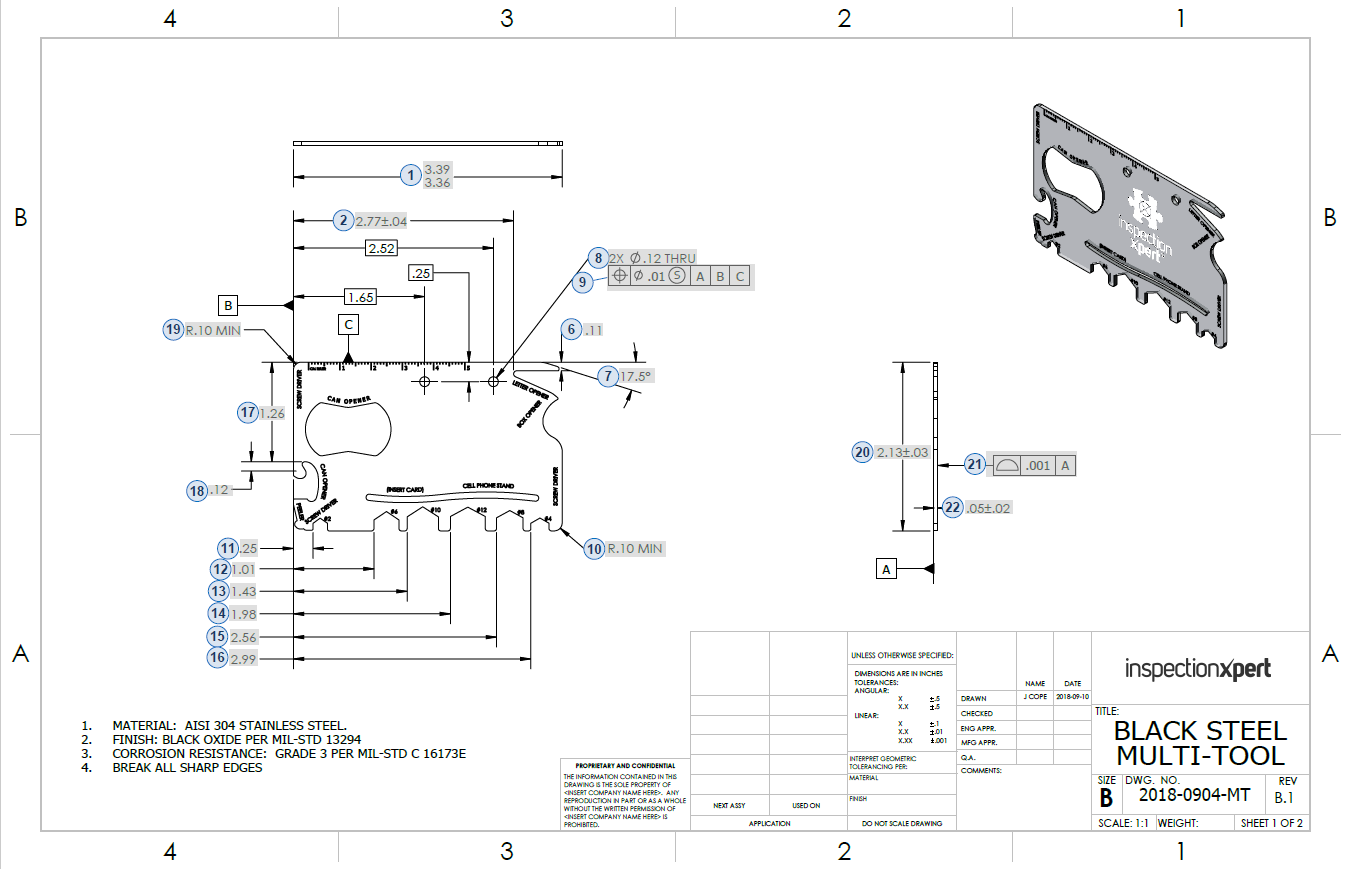 How to Create a PPAP Dimensional Results Report